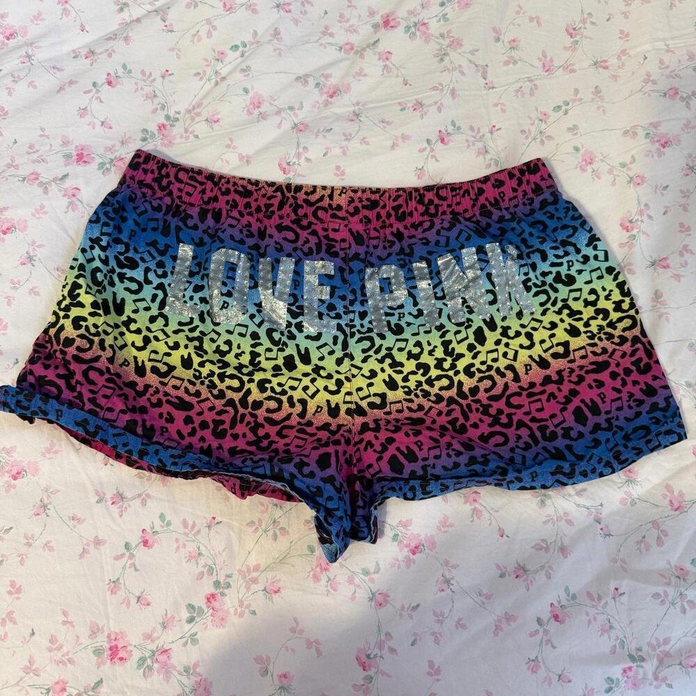 Y2K PINK Victoria Secret Bling SHORTS